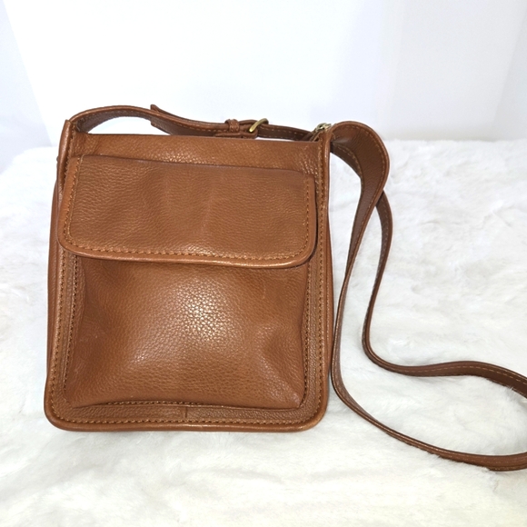 Leather Bag Fossil 75082 Crossbody Fossil 75082 Brown